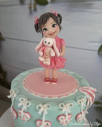 Happy girl - Cake by Couture cakes by Olga