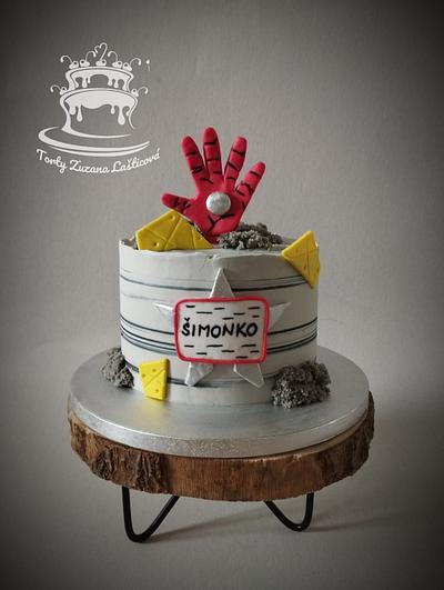 IRON MAN cake - Cake by ZuzanaL
