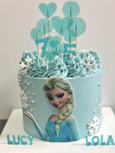 Elsa cake - Cake by miracles_ensucre