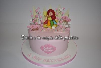 Fairy Thun baptism cake - Cake by Daria Albanese