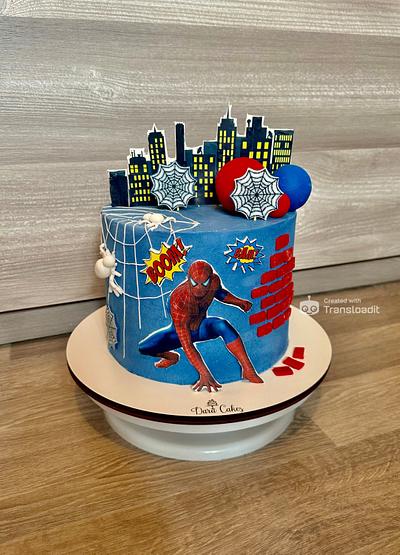Spider-Man  - Cake by DaraCakes