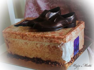 The cake "Shoes by Bata"  - Cake by Maja Motti