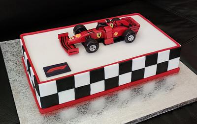 formula Ferrari - Cake by OSLAVKA