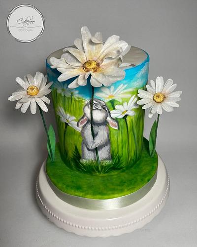 Easter Bunny cake - Cake by Denise Camarlinghi