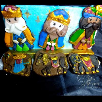 The three Kings - Cake by Syl 