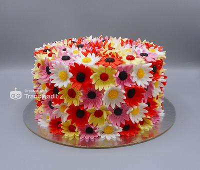 Flower cake  - Cake by Janka