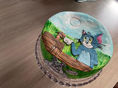 Tom & Jerry cake - Cake by Nancy20