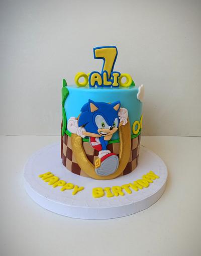 Sonic cake - Cake by Maysa