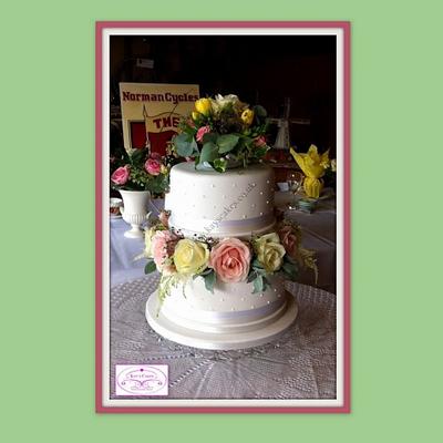 Wedding cake  - Cake by Kays Cakes