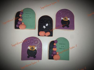 Halloween cookies! - Cake by Sofia Frantzeskaki