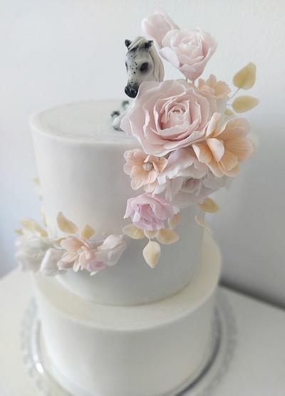 Wedding horse  - Cake by Annbakes
