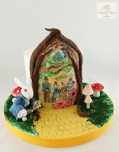Children’s Classic Books 2020 Challenge - The Wizard of Oz - Cake by Silvia Caeiro Cakes