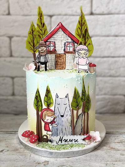Little red riding hood cake - Cake by Martina Encheva