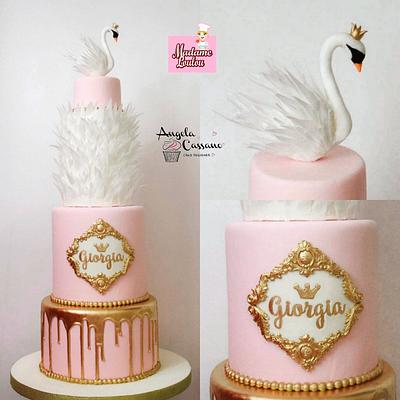 Swan cakes - Cake by Angela Cassano