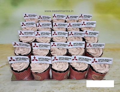 Company CEO birthday cupcakes - Cake by Sweet Mantra Homemade Customized Cakes Pune