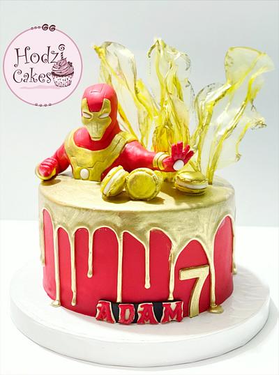 Iron Man Cake🔥🧡 - Cake by Hend Taha-HODZI CAKES