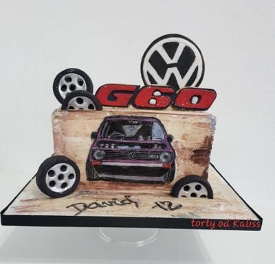  Bday volkswagen g60 - Cake by Kaliss