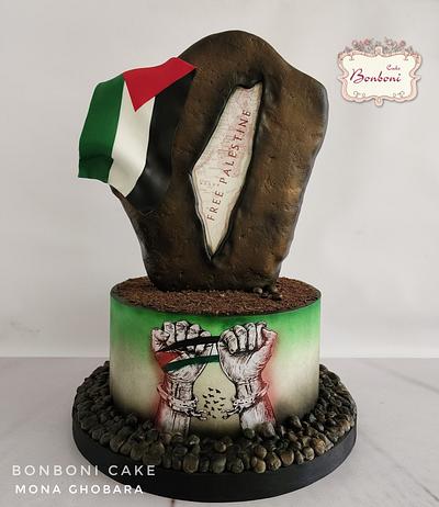 Palestine in our heart collaboration - Cake by mona ghobara/Bonboni Cake