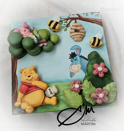 Winnie the Pooh Mac - Cake by AntonellaMartini