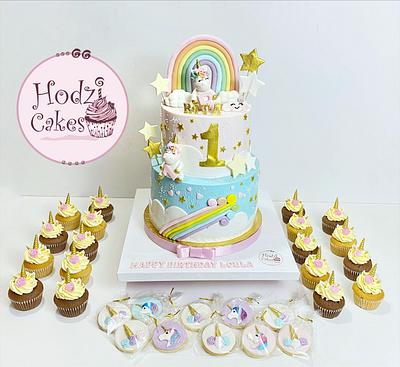 Unicorn - Cake by Hend Taha-HODZI CAKES