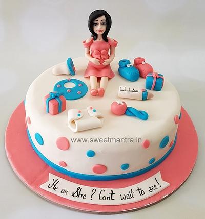 Mom to be cake - Cake by Sweet Mantra Homemade Customized Cakes Pune