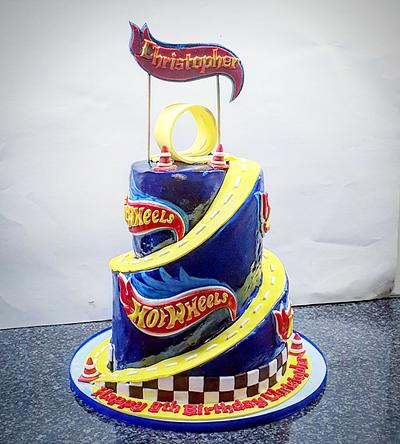 Hot Wheels cake - Cake by The Custom Piece of Cake