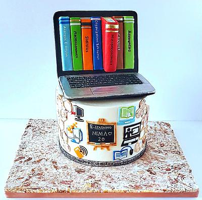 E-learning cake - Cake by Zohreh