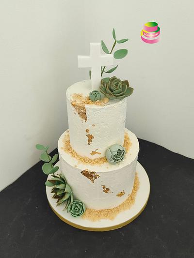 Baptism Cake - Cake by Ruth - Gatoandcake