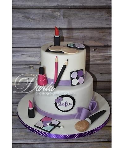 Make up cake - Cake by Daria Albanese