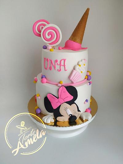 Unas minnie cake - Cake by Torte Amela