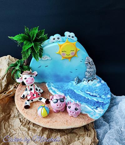 Summer funny cake  - Cake by Mischell
