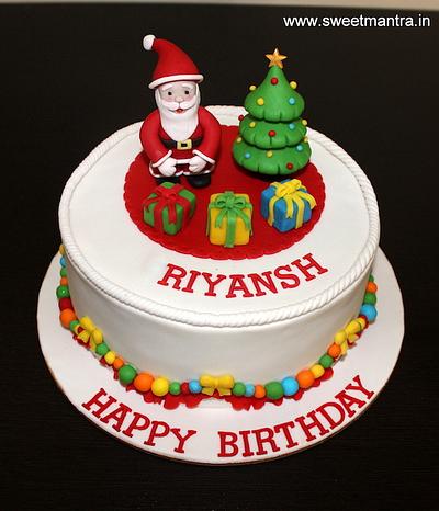 Christmas cake for kid - Cake by Sweet Mantra Homemade Customized Cakes Pune