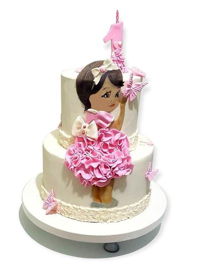 Girl cake - Cake by Kraljica