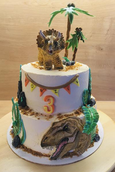 Dino cake - Cake by VVDesserts