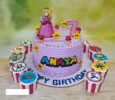 Princess Peach cake - Cake by Sweet Mantra Homemade Customized Cakes Pune