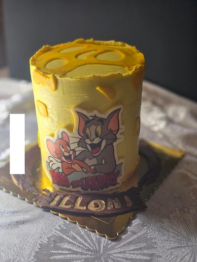 TOM AND JERRY DBAY CAKE - Cake by Cups'Cakery Design