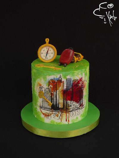 New York is waiting for you  - Cake by Diana