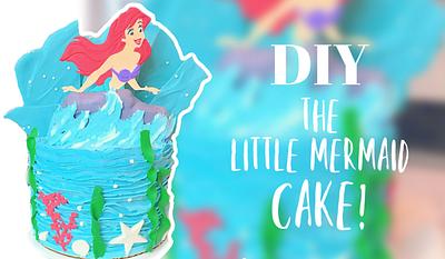 THE LITTLE MERMAID CAKE!  - Cake by Miss Trendy Treats