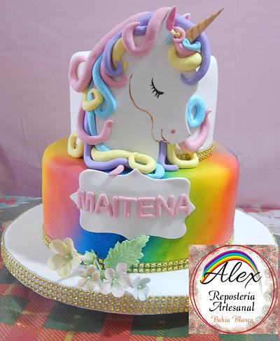 Unicornio - Cake by Alexrepostería