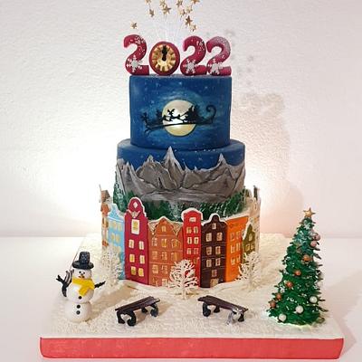 Happy New YEAR cake - Cake by TORTESANJAVISEGRAD