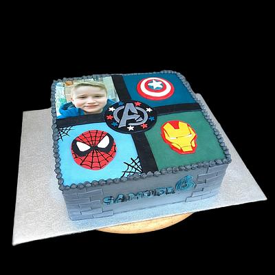 Marvel cake - Cake by Julie's Cakes 