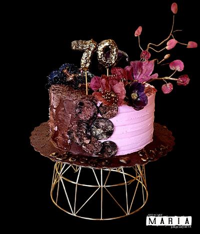 Chokolate cake  - woman & man - Cake by Мария Токмакчиева 