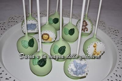 baby safari cakepops - Cake by Daria Albanese