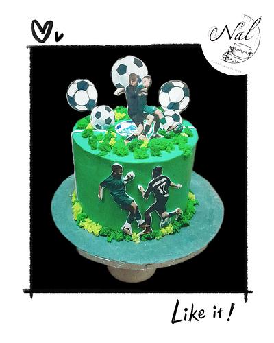 Football teen cake  - Cake by Nal