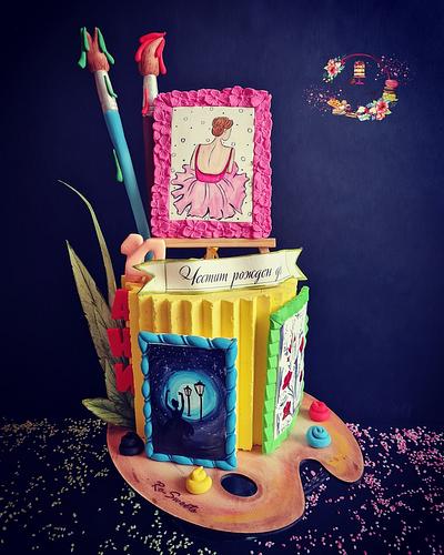 Art cake - Cake by Rositsa Aleksieva