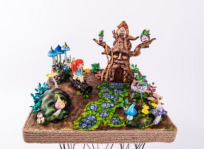 "Forest Tale" My participation in Cake Art Bulgaria 2022 - Cake by Dari Karafizieva