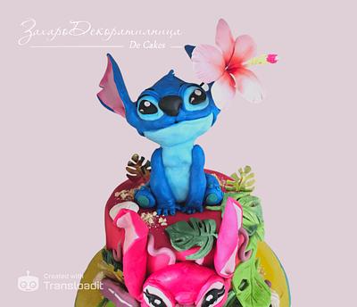 "Stitch" - Cake by Desislavako