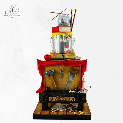 Pinocchio cake  - Cake by Cindy Sauvage 