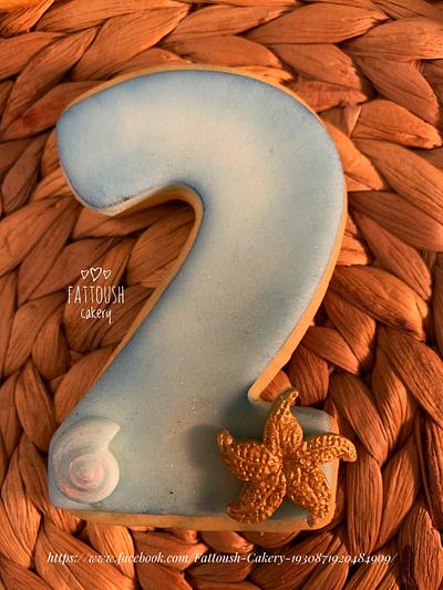 Mermaid cookies - Cake by Fattoush 