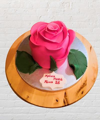 Rose 🌹 - Cake by Sofia Frantzeskaki